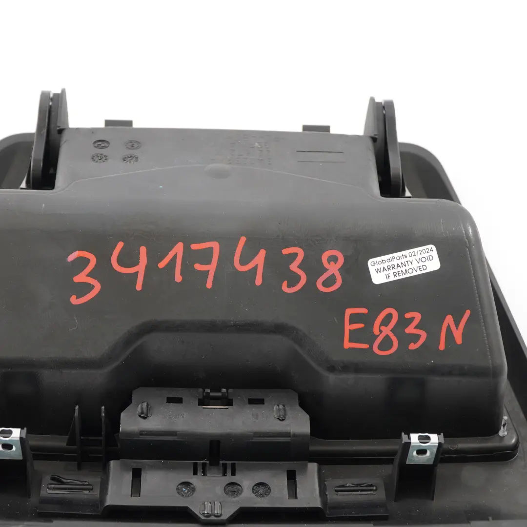 Tray Instrument Panel Storage Dashboard Glove Box 3402391 to BMW X3 E83 LCI with Part number 3417438 BMW X3 E83 LCI Tray Instrument Panel Storage Dashboard Glove Box 3402391 - SKU 3417438 - Part number 3417438