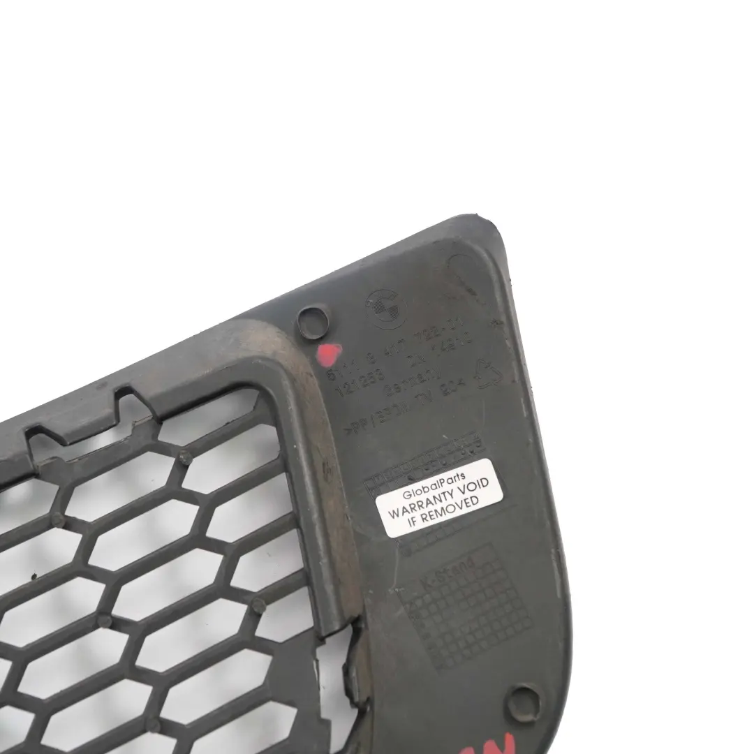 Cache grille inferieur de pare-chocs avant M Sport pour BMW X3 E83 LCI à propos du numéro de pièce 3417722 BMW X3 E83 LCI Cache grille inferieur de pare-chocs avant M Sport - SKU 3417722 - Numéro de pièce 3417722