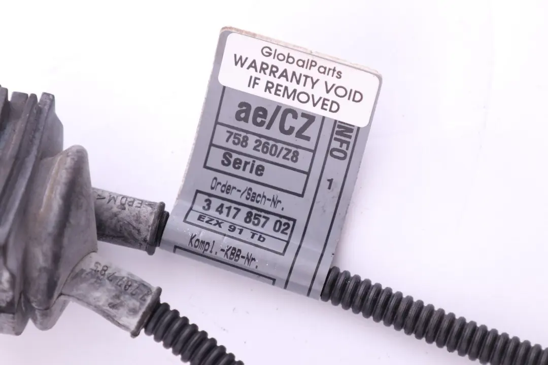 BMW X3 E83 2.0d Diesel M47N2 Cablaggio Motore - SKU 3417859 - Numero di parte 3417859