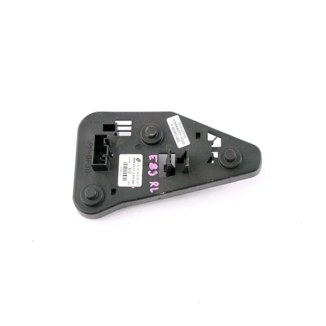 BMW X3 E83 Lampenträger Links Heckleuchte Seitenwand - SKU 3418439 - Teilenummer 3418439