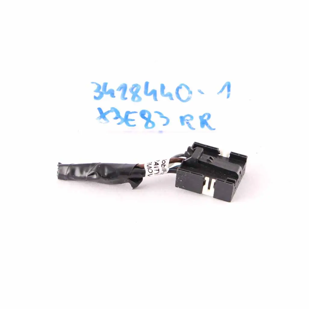 BMW X3 E83 Rear Right O/S Light Lamp Bulb Holder Plug Socket Wiring 8373312 - SKU 3418440-1 - Part number 3418440