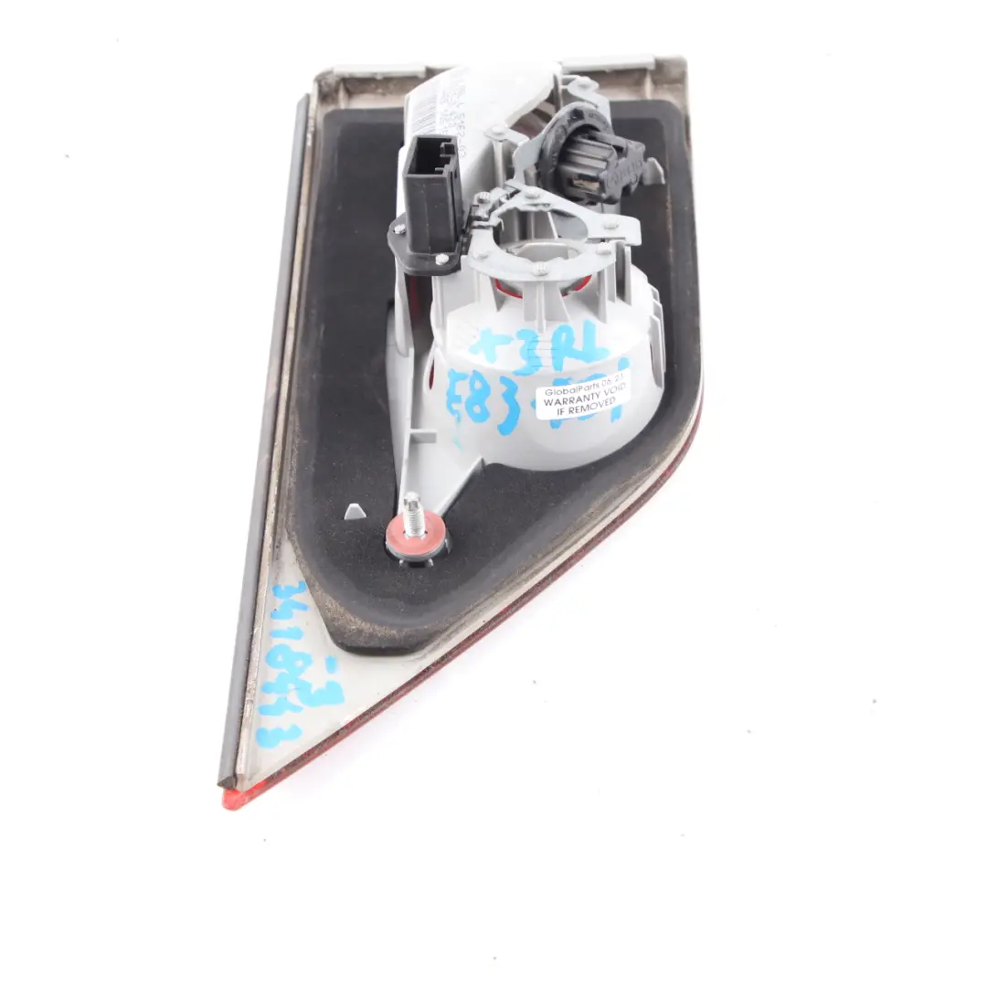 Lamp BMW X3 E83 Left N/S Light In Trunk Lid Boot Tailgate to Rear with Part number 3418443 Rear Lamp BMW X3 E83 Left N/S Light In Trunk Lid Boot Tailgate - SKU 3418443-3 - Part number 3418443