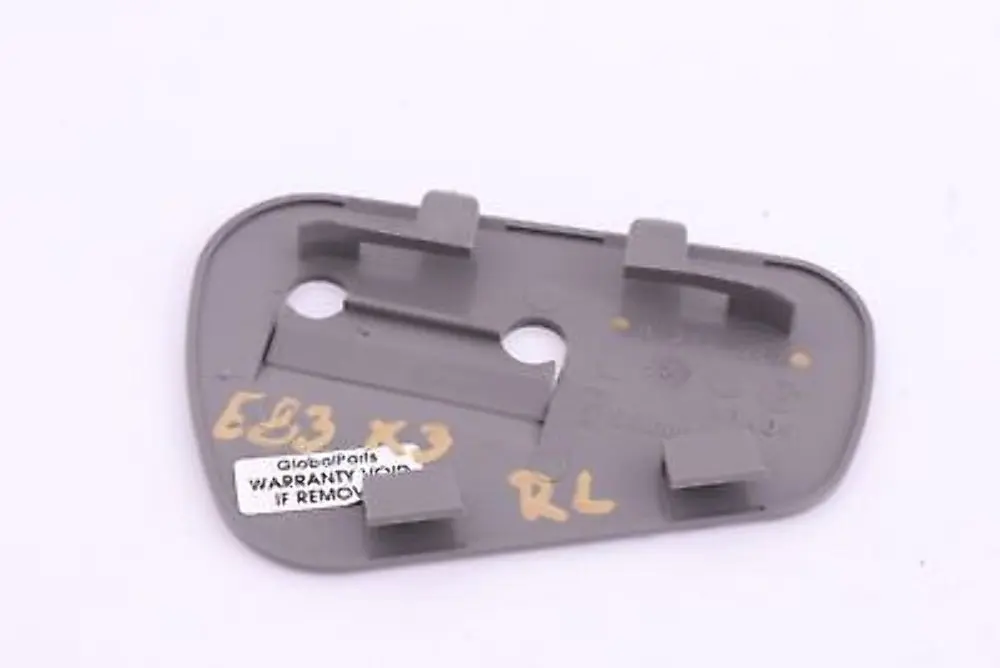 BMW X3 E83 Left Rear Seat Catch Cover Trim Black N/S 8262249 - SKU 3418631 - Part number 3418631