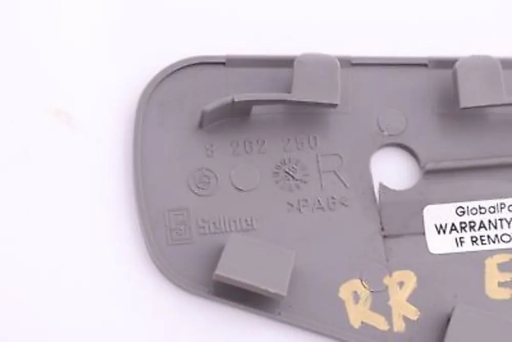 BMW X3 Series E83 Right Rear Seat Catch Cover Trim Grau Grey 8262250 - SKU 3418632 - Part number 3418632
