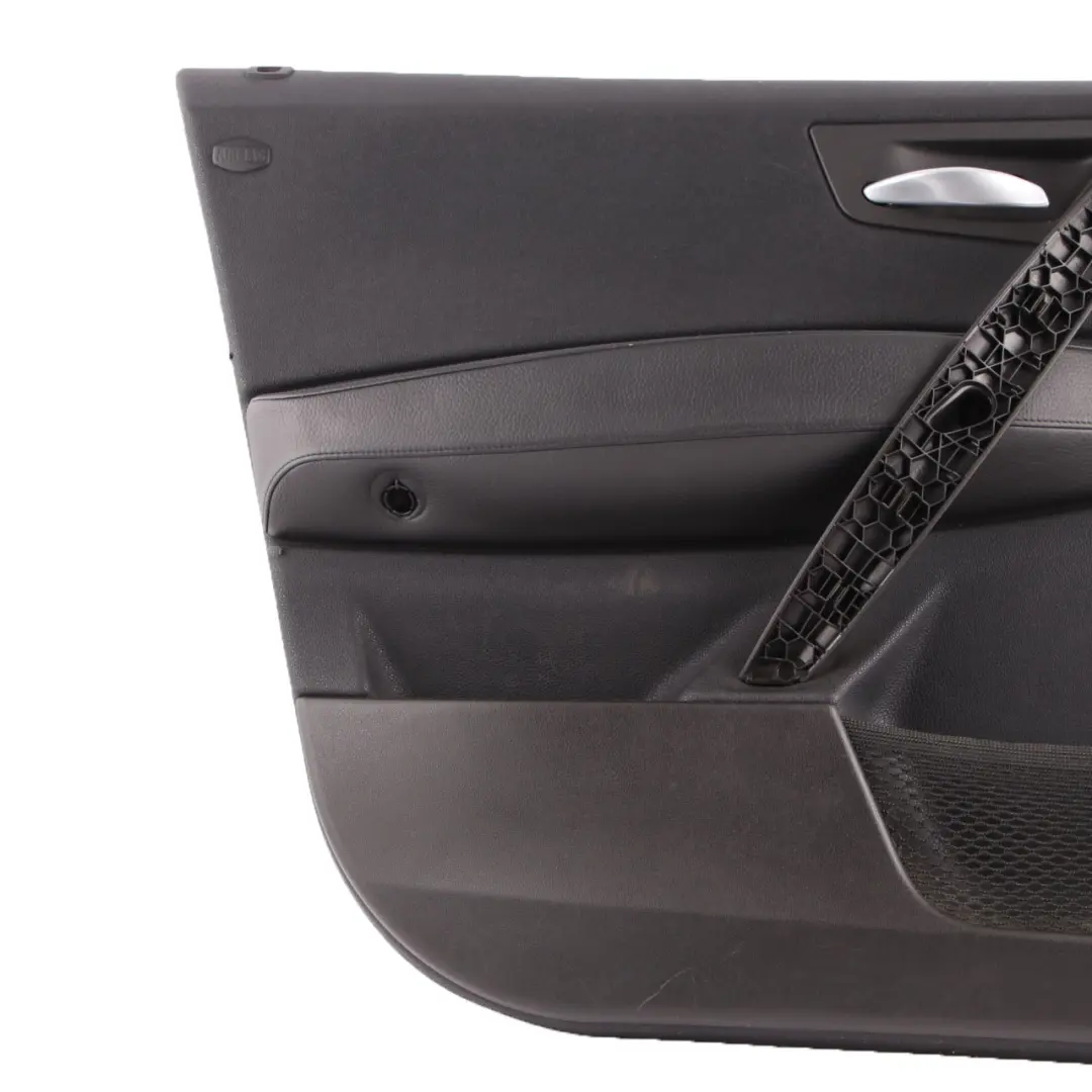 BMW X3 E83 Tür Karte Vorne Links Tür Innenverkleidung Trim Leder Schwarz - SKU 3418837 - Teilenummer 3418837