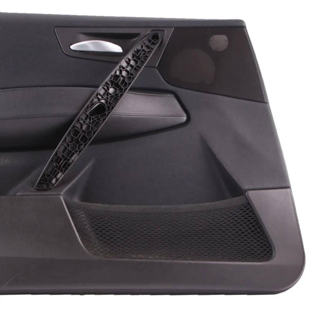 BMW X3 E83 Scheda Porta Porta Anteriore Sinistra Rivestimento Interno Pelle Nero - SKU 3418837 - Numero di parte 3418837