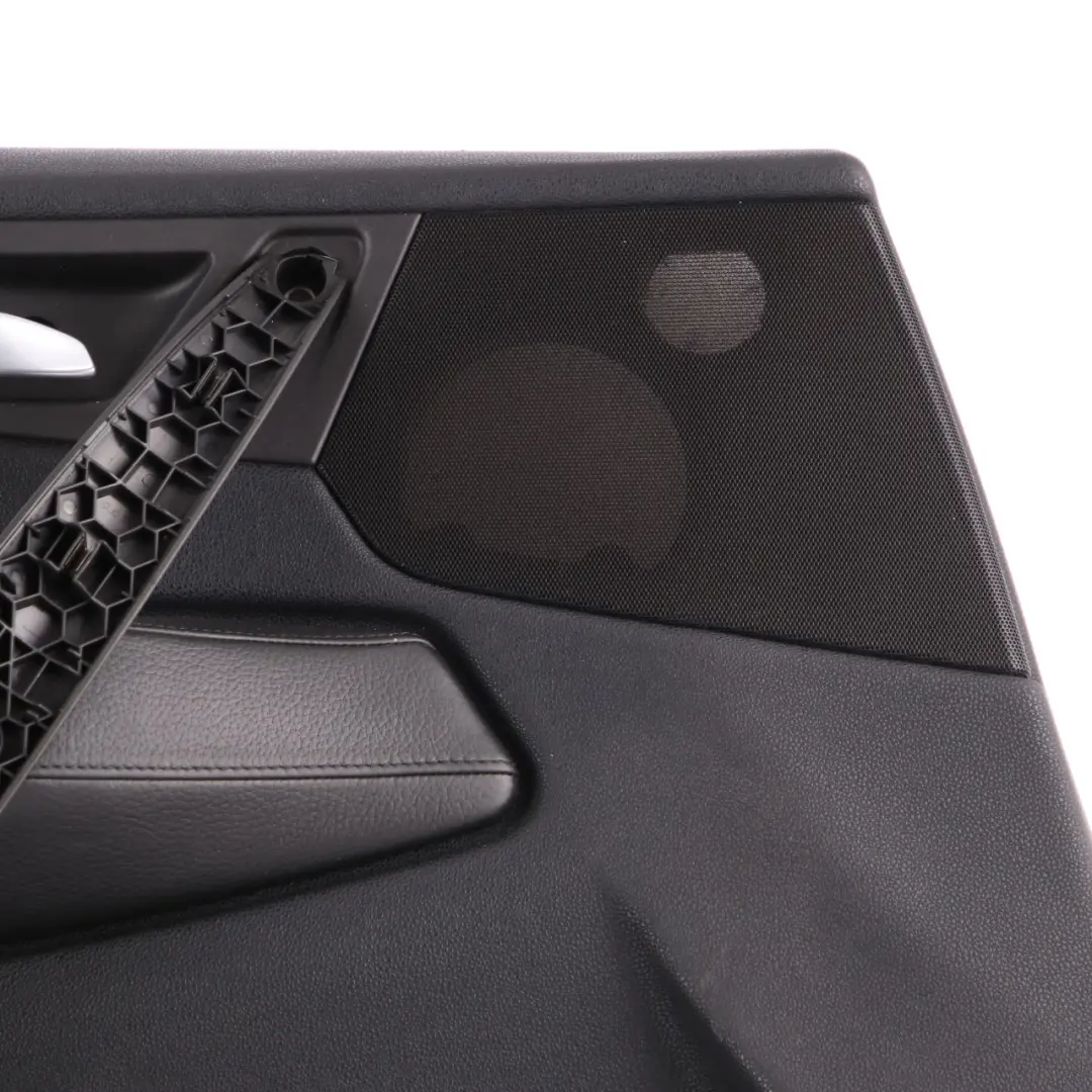 BMW X3 E83 Scheda Porta Porta Anteriore Sinistra Rivestimento Interno Pelle Nero - SKU 3418837 - Numero di parte 3418837