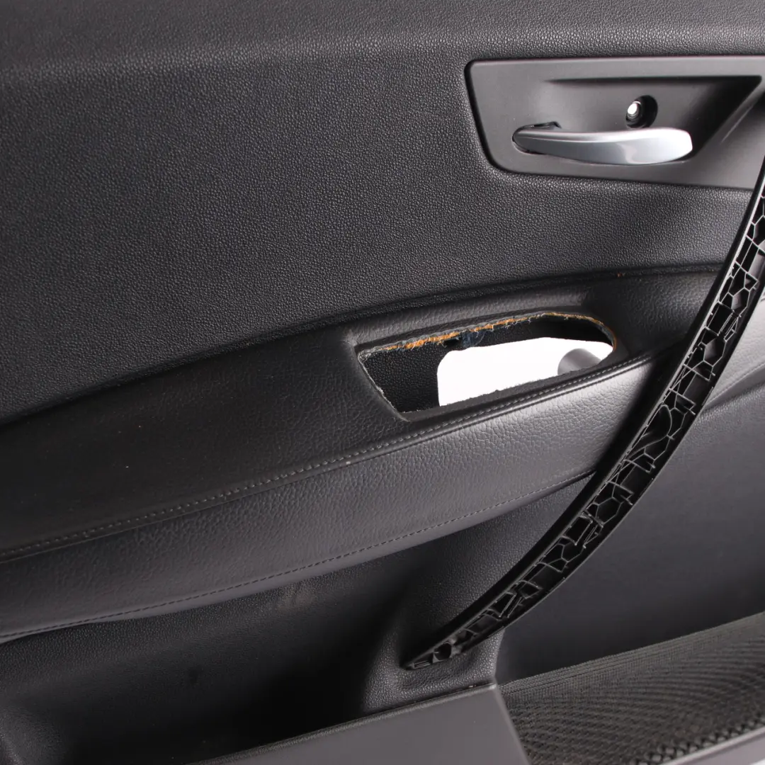 BMW X3 E83 Scheda Porta Porta Anteriore Sinistra Rivestimento Interno Pelle Nero - SKU 3418837 - Numero di parte 3418837