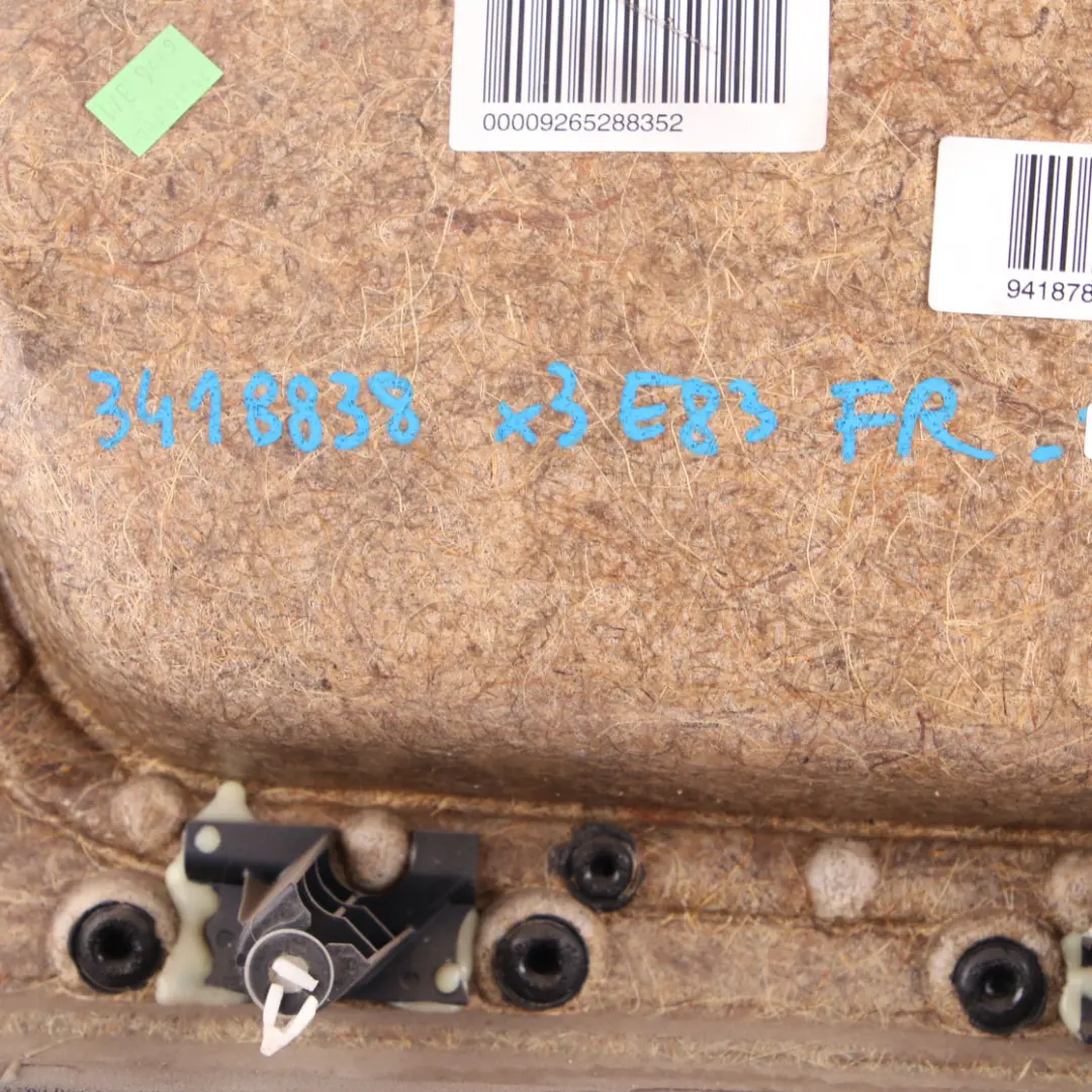 Boczek Drzwi Przednich Prawych Skóra Czarna do BMW E83 o numerze 3418838 BMW E83 Boczek Drzwi Przednich Prawych Skóra Czarna - SKU 3418838 - Numer Części 3418838