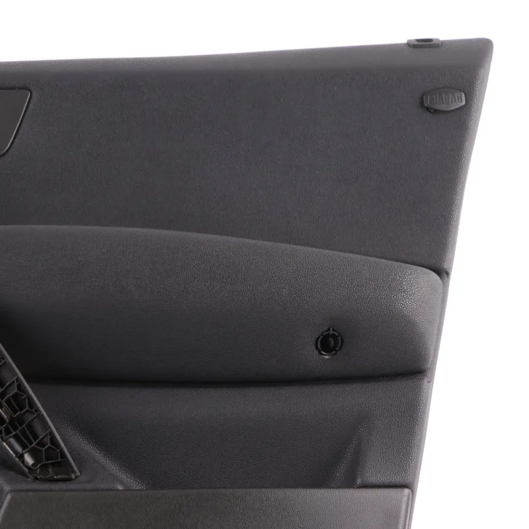 BMW X3 E83 Door Card Front Right O/S Lining Vinyl Sensatec Black - SKU 3418850 - Part number 3451230