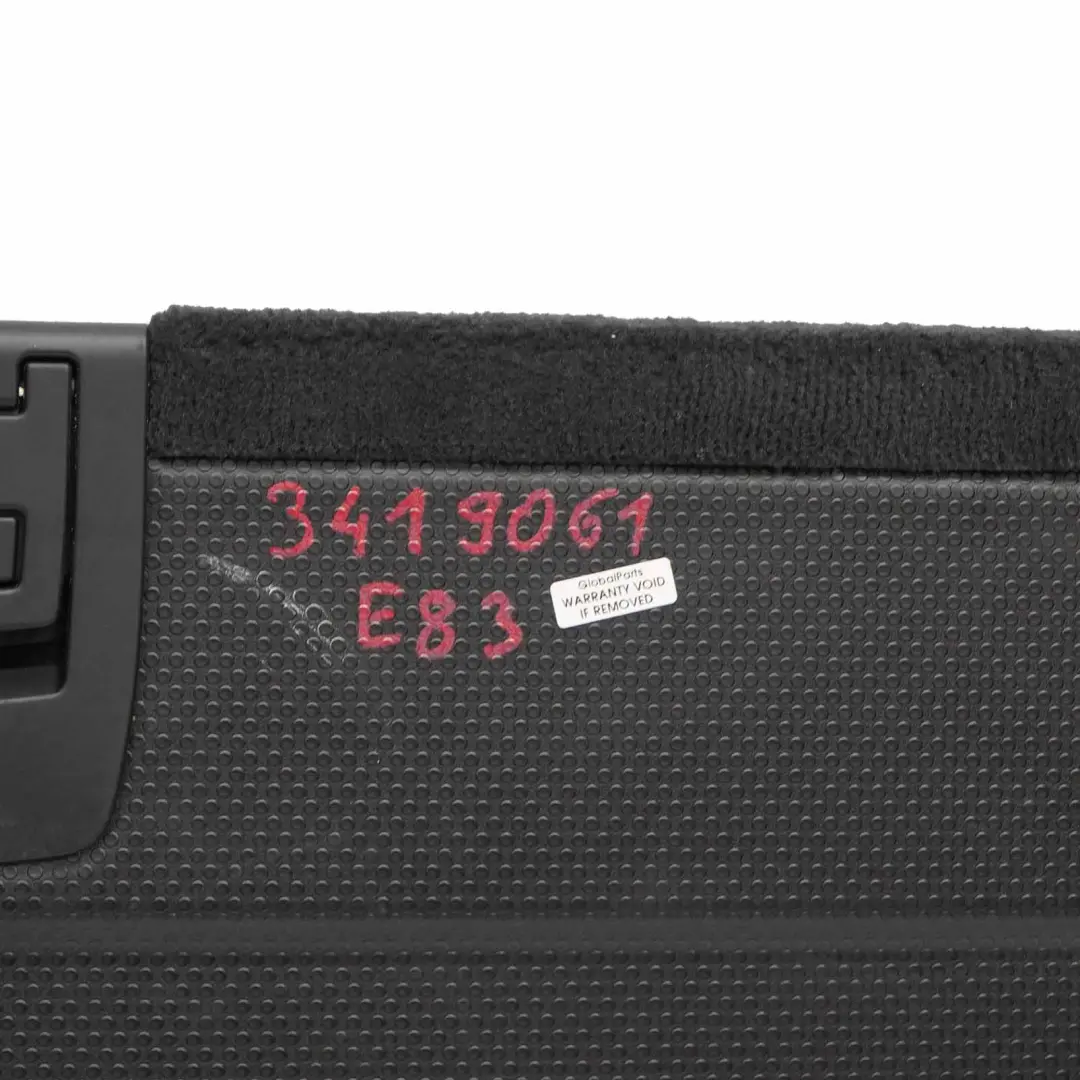 etagere Rumble Reversible Noir Anthracite pour BMW X3 E83 à propos du numéro de pièce 3416370 BMW X3 E83 etagere Rumble Reversible Noir Anthracite - SKU 3419061 - Numéro de pièce 3416370