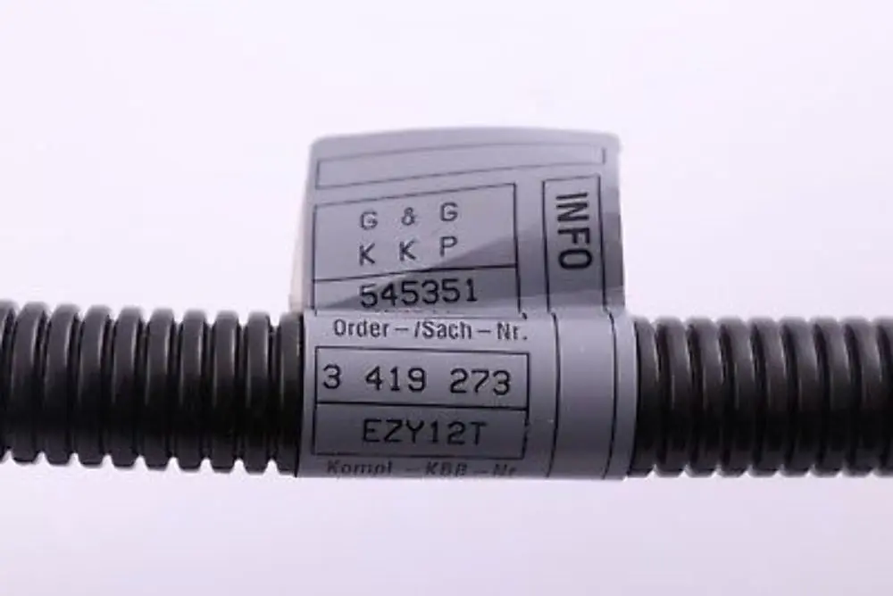 Kabel Generator-Anlasser-Stützpunkt B+ für BMW X3 er E83 mit Teilenummer 3419274 BMW X3 er E83 Kabel Generator-Anlasser-Stützpunkt B+ - SKU 3419273 - Teilenummer 3419274