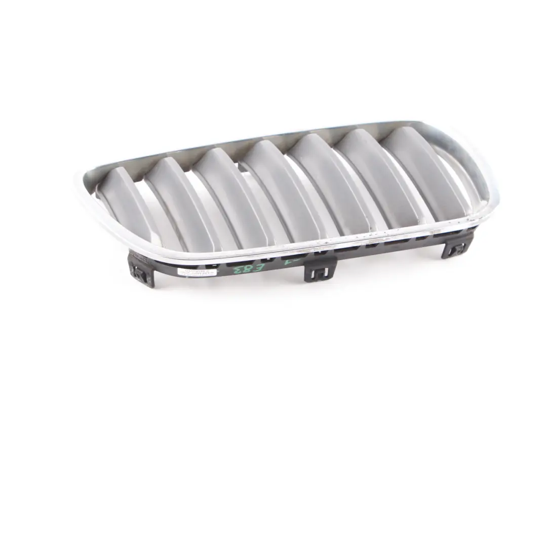 BMW X3 E83 LCI Front Bumper Centre Grille Kidney Right O/S Cover Chrome - SKU 3420088-1 - Part number 3420088