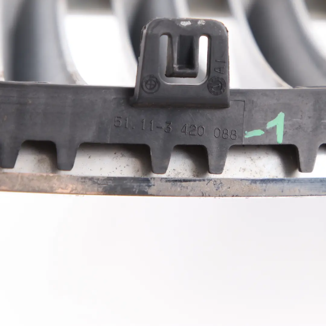 Front Bumper Centre Grille Kidney Right O/S Cover Chrome to BMW X3 E83 LCI with Part number 3420088 BMW X3 E83 LCI Front Bumper Centre Grille Kidney Right O/S Cover Chrome - SKU 3420088-1 - Part number 3420088