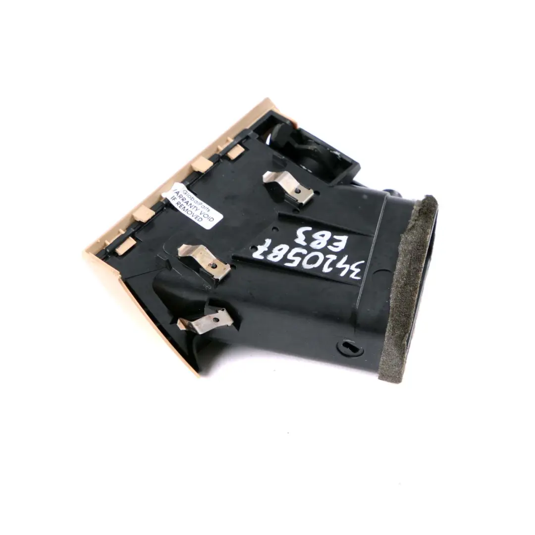 BMW X3 E83 LCI Luftführung Frischluftgrill Armaturenbrett Links Beige 3415973 - SKU 3420587 - Teilenummer 3420587