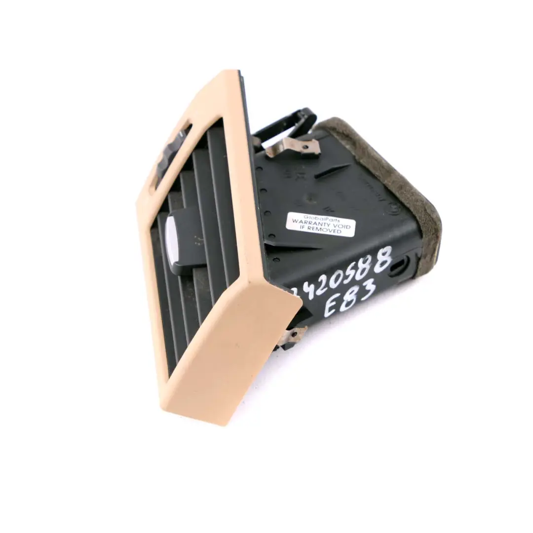BMW X3 E83 LCI Frischluftgitter Rechts Armaturenbrett Lüftungsdüse Beige 3415974 - SKU 3420588 - Teilenummer 3420588