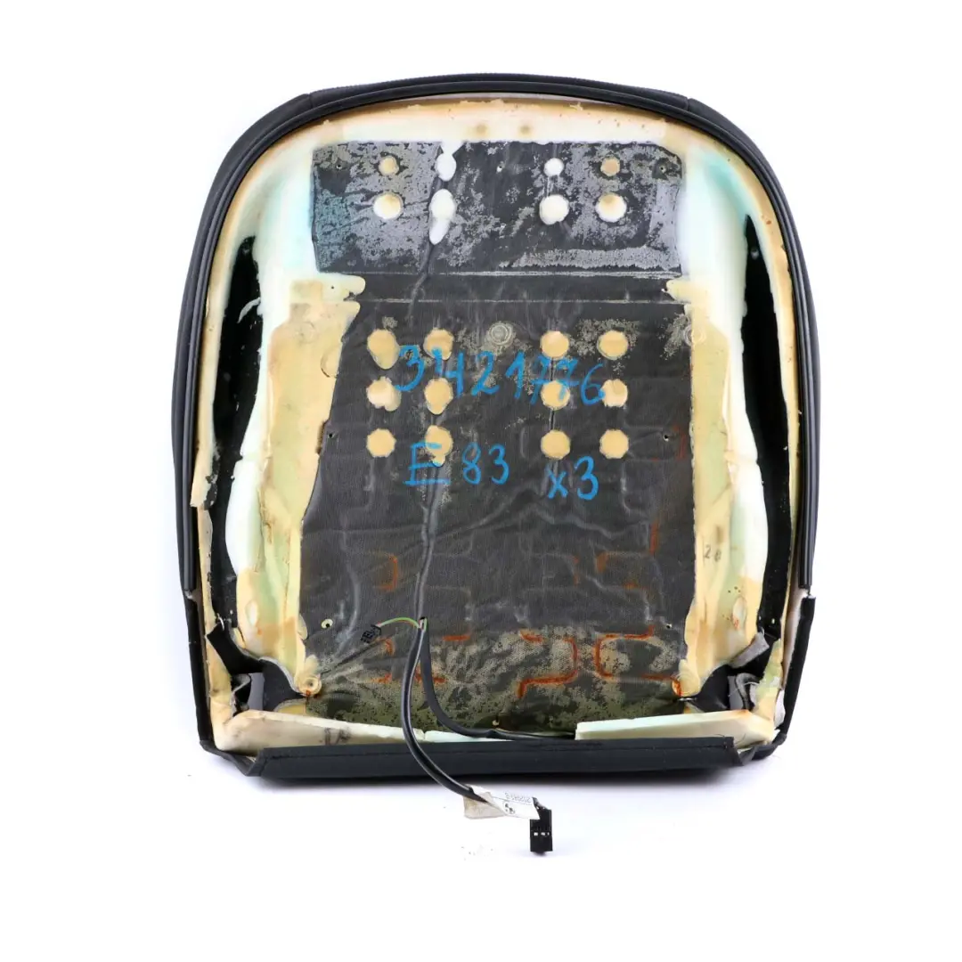 Heated Front Left Right Seat Cover Lining Trim Cloth Anthracite to BMW X3 E83 LCI with Part number 3421776 BMW X3 E83 LCI Heated Front Left Right Seat Cover Lining Trim Cloth Anthracite - SKU 3421776 - Part number 3421776