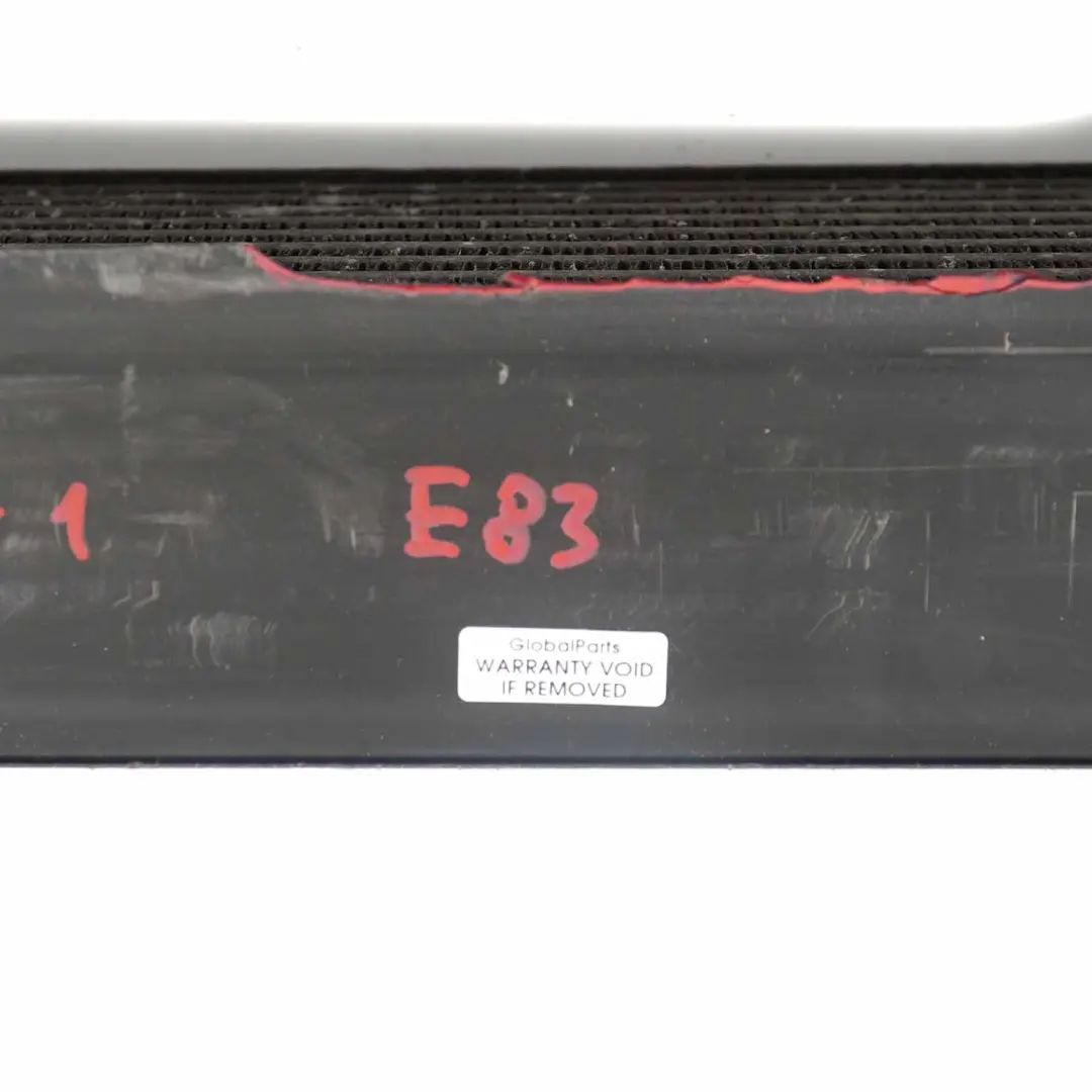 Unité Intercooler 1.8d 2.0d N47 3.0d M57N2 Refroidisseur d'air charge pour BMW X3 E83 à propos du numéro de pièce 3421803 BMW X3 E83 Unité Intercooler 1.8d 2.0d N47 3.0d M57N2 Refroidisseur d'air charge - SKU 3421803-1 - Numéro de pièce 3421803