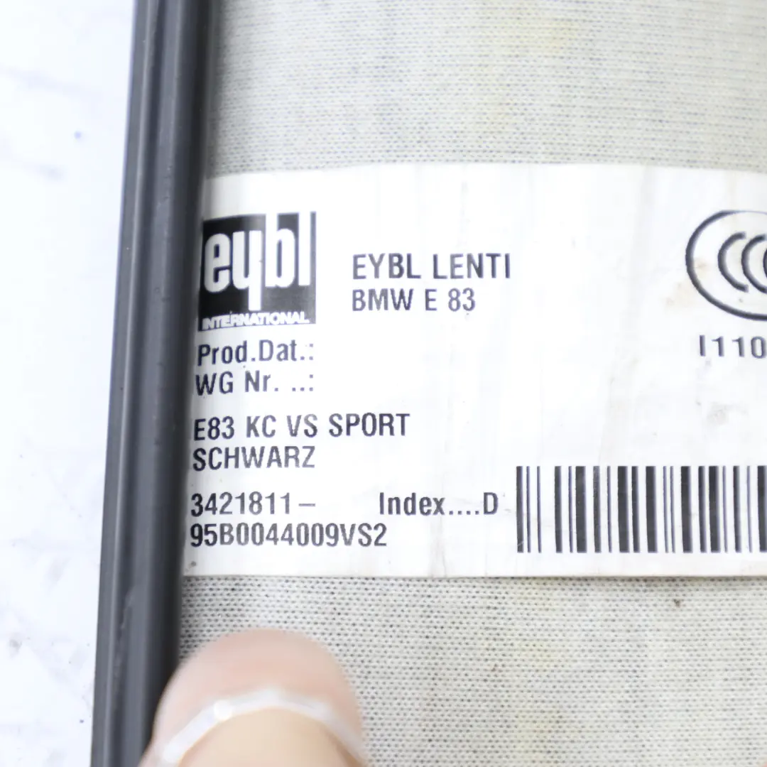 Funda Asiento Delantero Izquierdo Derecho Forro Asiento Deportivo para BMW X3 E83 con número de pieza 3421842 BMW X3 E83 Funda Asiento Delantero Izquierdo Derecho Forro Asiento Deportivo - SKU 3421842-1 - Número de pieza 3421842