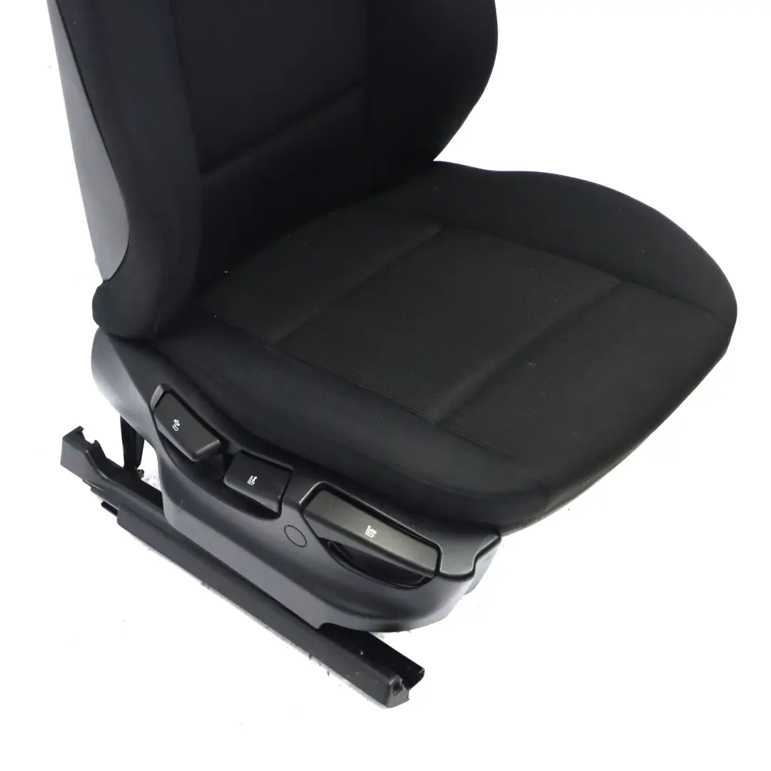 Front Seat BMW X3 E83 Right O/S Cloth Twill Backrest Cover Anthracite  - SKU 3421896-1 - Part number 3421896
