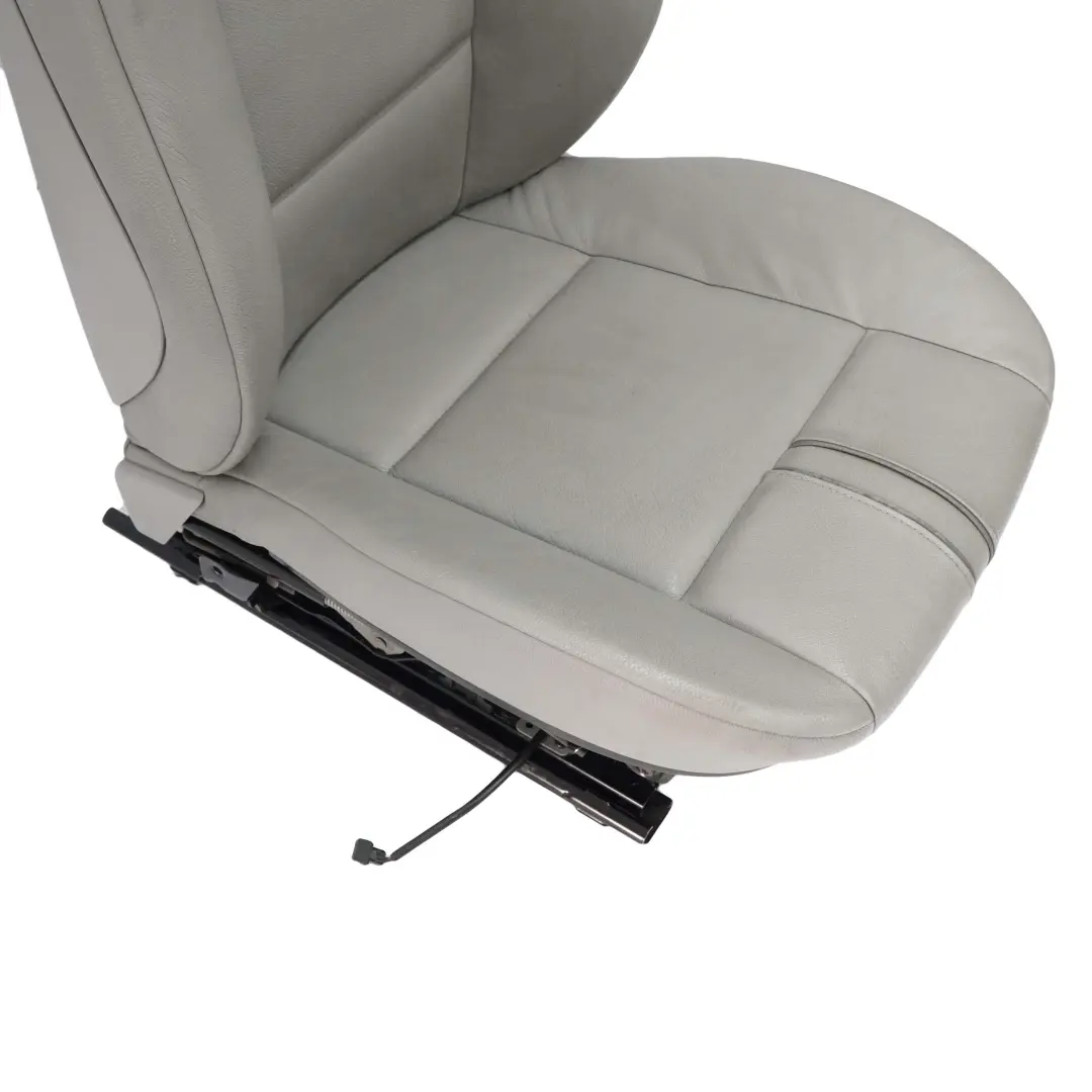 BMW X3 Reihe E83 LCI Sitz Vorne Links Interieur Leder Nevada Grau Grey - SKU 3421901-2 - Teilenummer 3421901