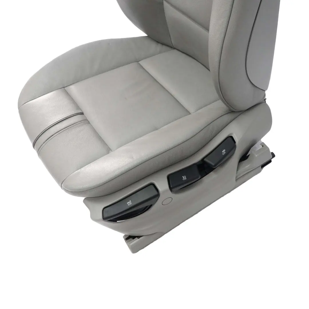 Reihe E83 LCI Sitz Vorne Links Interieur Leder Nevada Grau Grey für BMW X3 mit Teilenummer 3421901 BMW X3 Reihe E83 LCI Sitz Vorne Links Interieur Leder Nevada Grau Grey - SKU 3421901-2 - Teilenummer 3421901