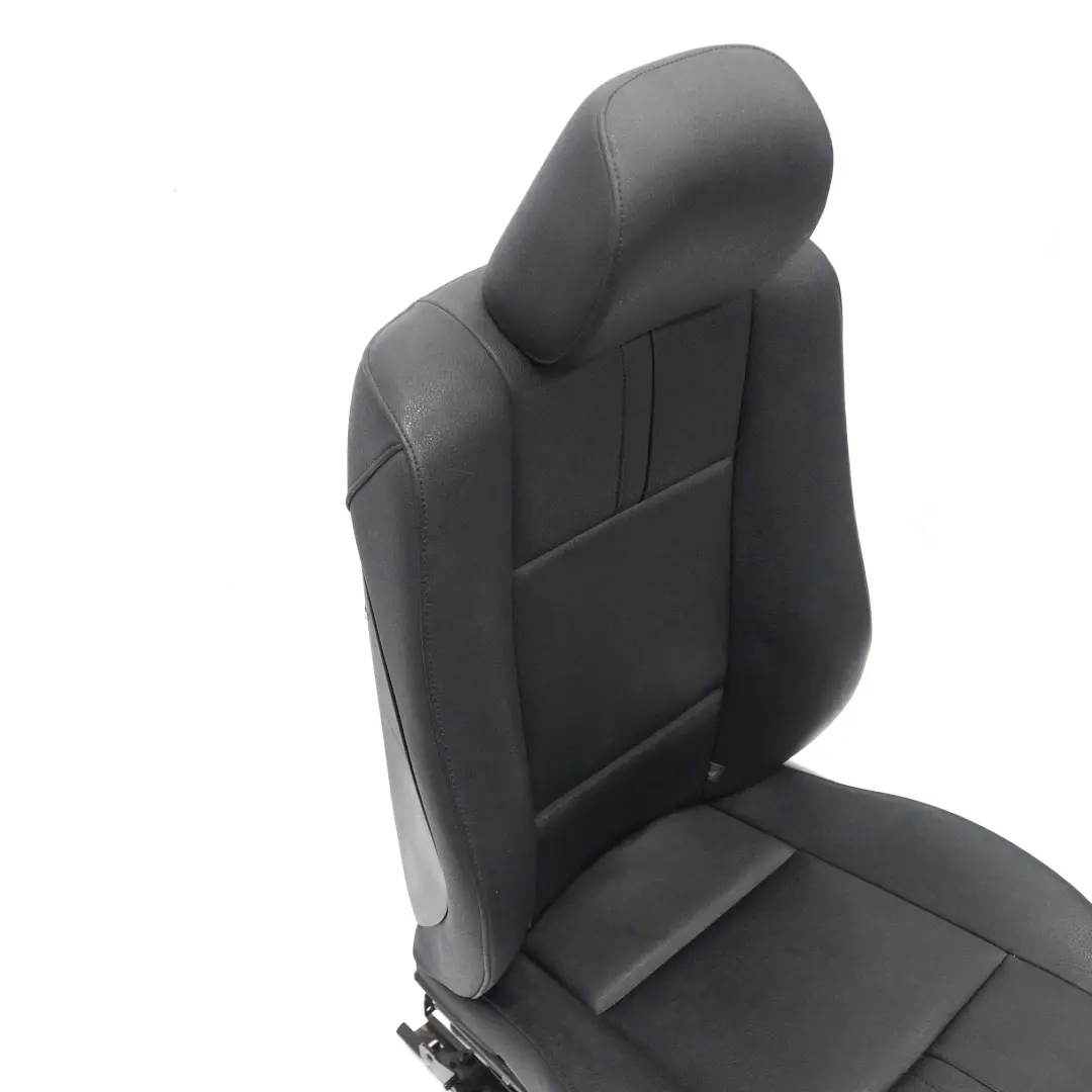 Schwarz Kunstleder Vorne Links Sitz Sensatec für BMW X3 E83 LCI mit Teilenummer 3421954 BMW X3 E83 LCI Schwarz Kunstleder Vorne Links Sitz Sensatec - SKU 3421954-2 - Teilenummer 3421954