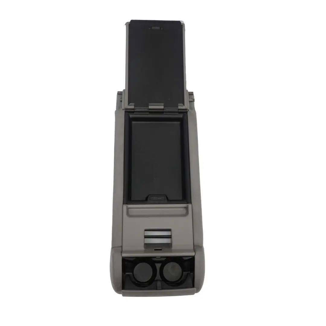  Centre Armrest BMW X3 E83 LCI Rear Seat Cup Holder Pocket Tray Grey Leather - SKU 3422261 - Part number 3422261