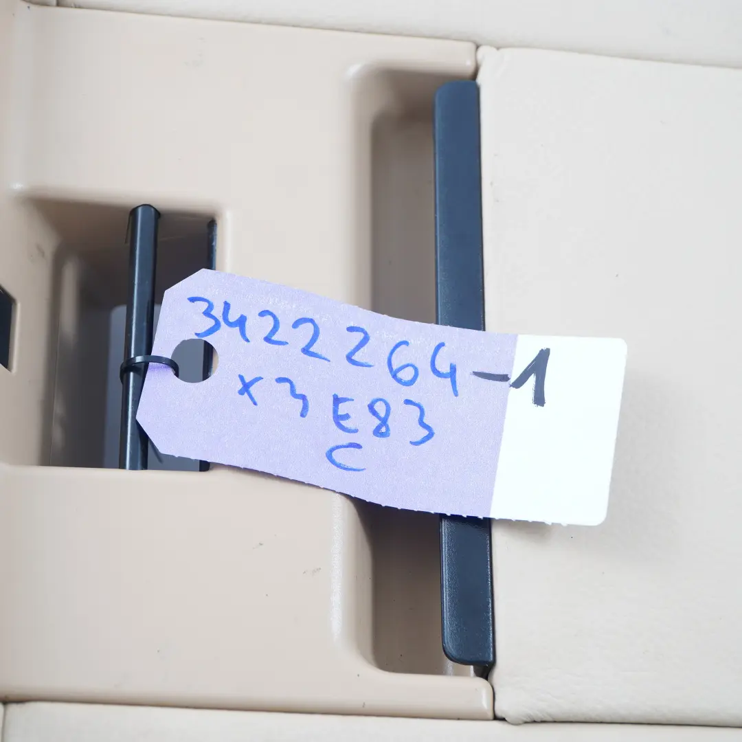 Podłokietnik Schowek Beżowa Skóra do BMW X3 E83 LCI o numerze 3422264 BMW X3 E83 LCI Podłokietnik Schowek Beżowa Skóra - SKU 3422264-1 - Numer Części 3422264