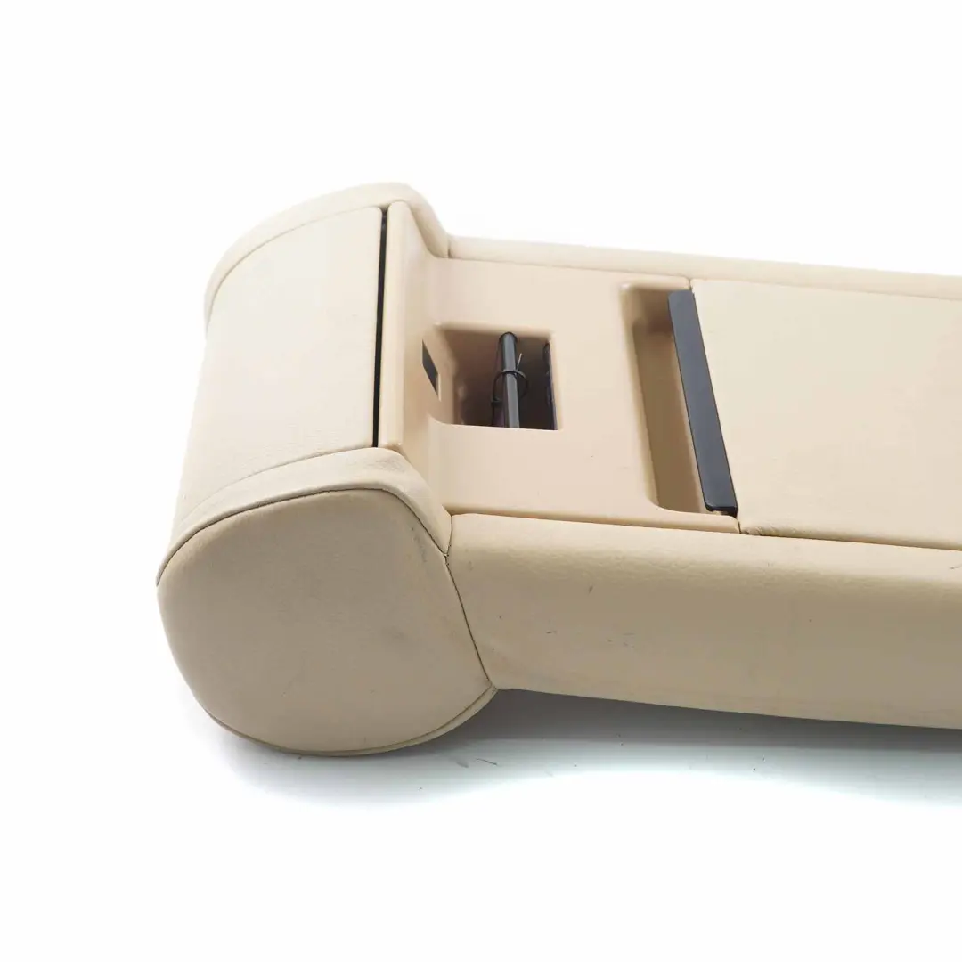  Apoyabrazos Central BMW X3 E83 LCI Asiento Trasero Portavasos Cuero Beige - SKU 3422264-1 - Número de pieza 3422264