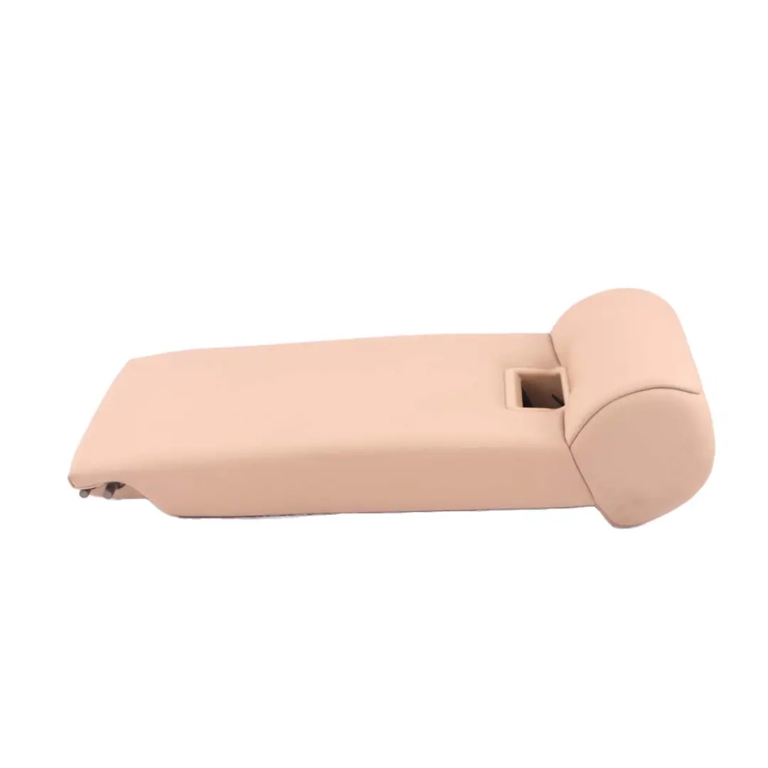  Apoyabrazos Central BMW X3 E83 LCI Asiento Trasero Bandeja Bolsillo Cuero Beige - SKU 3422264 - Número de pieza 3422264