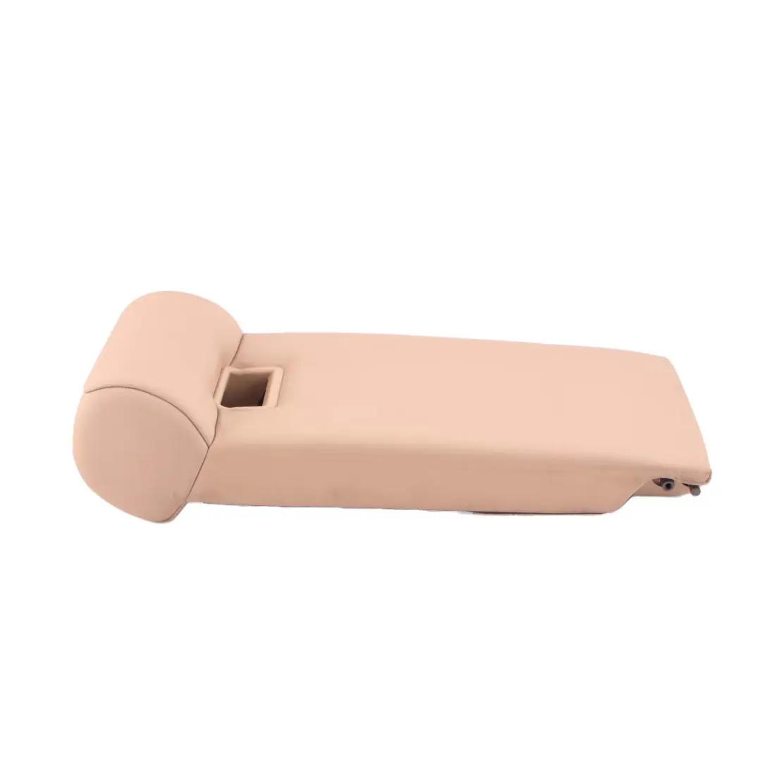 Centre Armrest BMW X3 E83 LCI Rear Seat Cup Holder Pocket Tray Beige Leather to with Part number 3422264 Centre Armrest BMW X3 E83 LCI Rear Seat Cup Holder Pocket Tray Beige Leather - SKU 3422264 - Part number 3422264