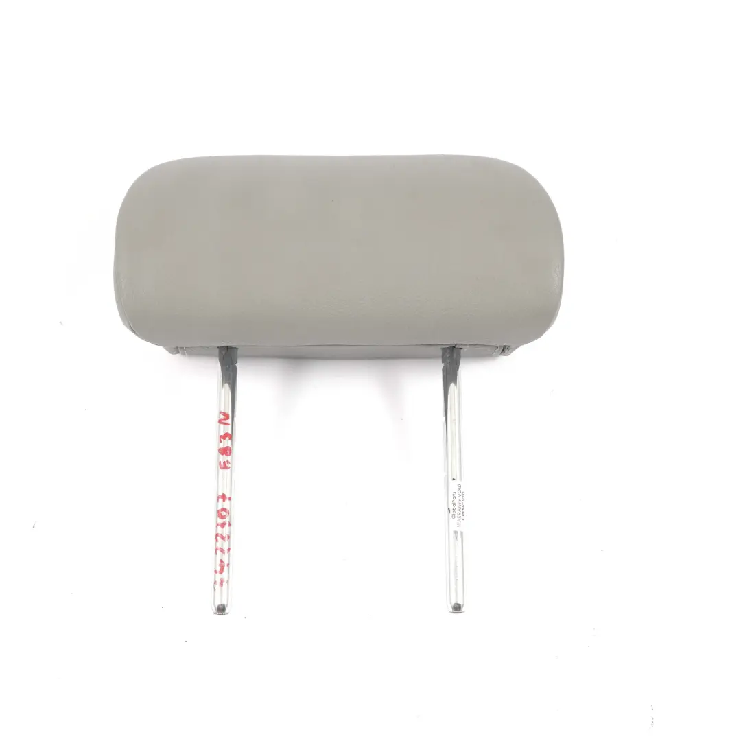 Appui-tete Siege Arriere Gauche Droite Cuir Gris Nevada pour BMW X3 E83 LCI à propos du numéro de pièce 3422307 BMW X3 E83 LCI Appui-tete Siege Arriere Gauche Droite Cuir Gris Nevada - SKU 3422307 - Numéro de pièce 3422307
