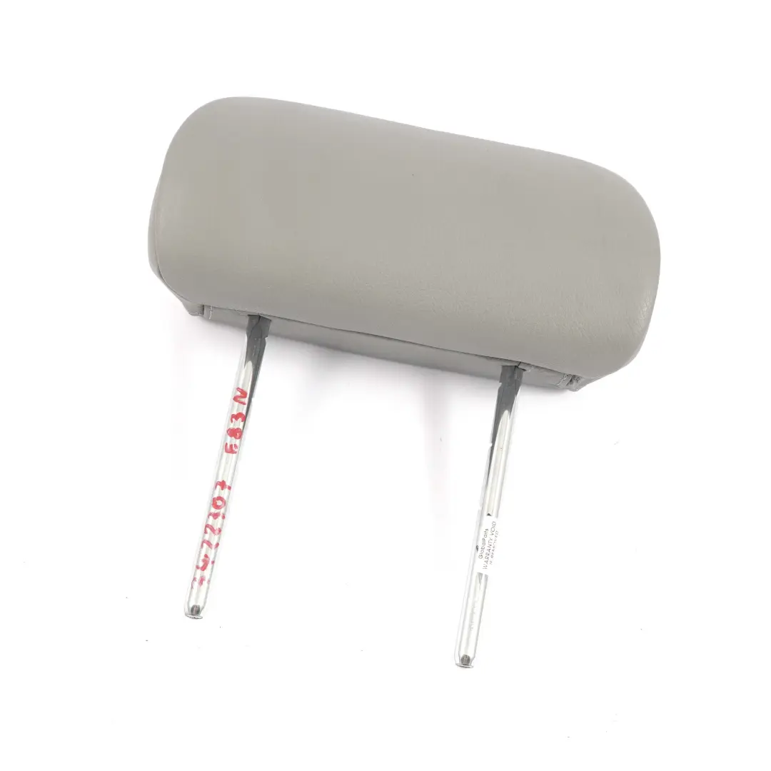 BMW X3 E83 LCI Headrest Rear Seat Left Right N/O/S Grey Leather Nevada - SKU 3422307 - Part number 3422307