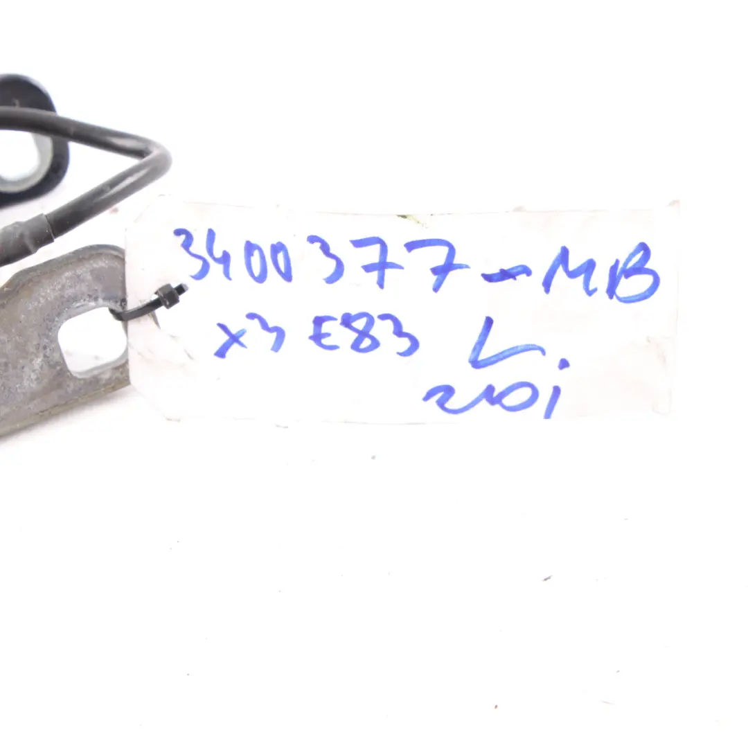 Boot Trunk Lid Tailgate Hinge Left N/S Monacoblau Blue - A35 3400377 to BMW X3 E83 with Part number 3422367 BMW X3 E83 Boot Trunk Lid Tailgate Hinge Left N/S Monacoblau Blue - A35 3400377 - SKU 3422367-MB - Part number 3422367