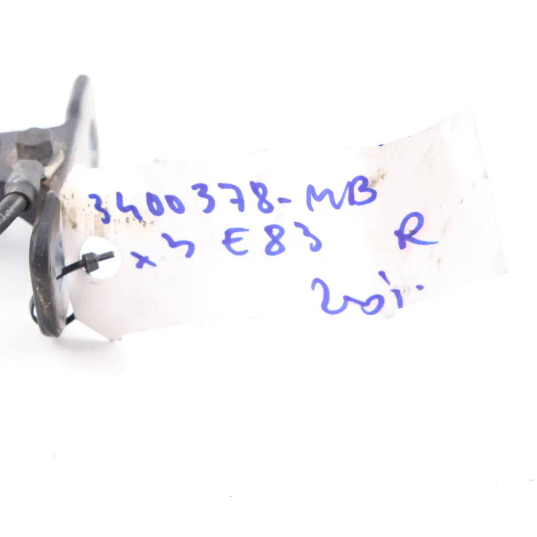 Boot Trunk Lid Tailgate Hinge Right O/S Monacoblau Blue - A35 3400378 to BMW X3 E83 with Part number 3422368 BMW X3 E83 Boot Trunk Lid Tailgate Hinge Right O/S Monacoblau Blue - A35 3400378 - SKU 3422368-MB - Part number 3422368