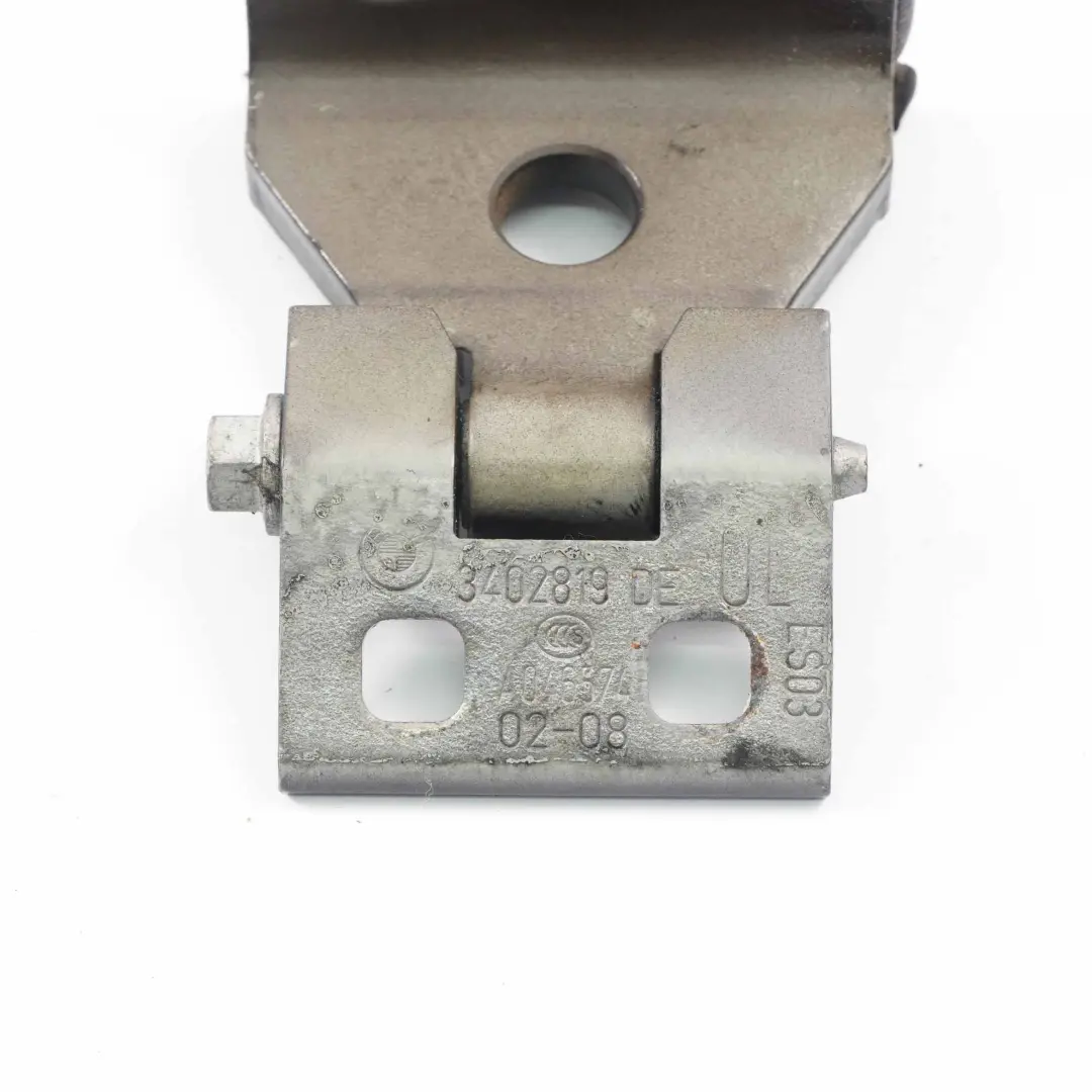 Bisagra Puerta Delantera Trasera Izquierda Superior Negro Rubinschwarz para BMW con número de pieza 3402819 BMW Bisagra Puerta Delantera Trasera Izquierda Superior Negro Rubinschwarz - SKU 3422369-RUB - Número de pieza 3402819