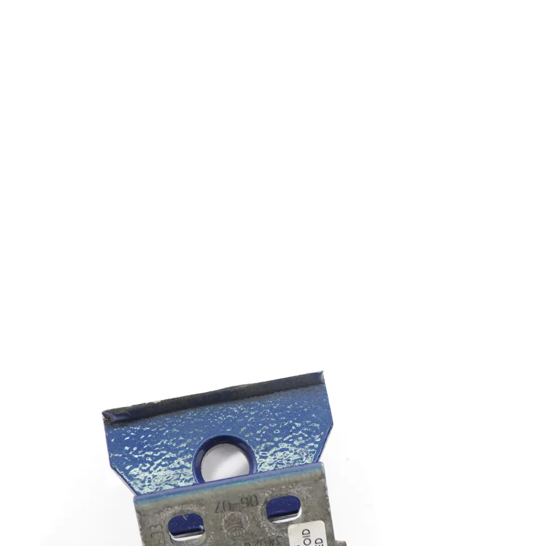 Bisagra Puerta Delantera Trasera Derecha Superior Montegoblau Azul para BMW X3 E83 con número de pieza 3422370 BMW X3 E83 Bisagra Puerta Delantera Trasera Derecha Superior Montegoblau Azul - SKU 3422370-MTB - Número de pieza 3422370