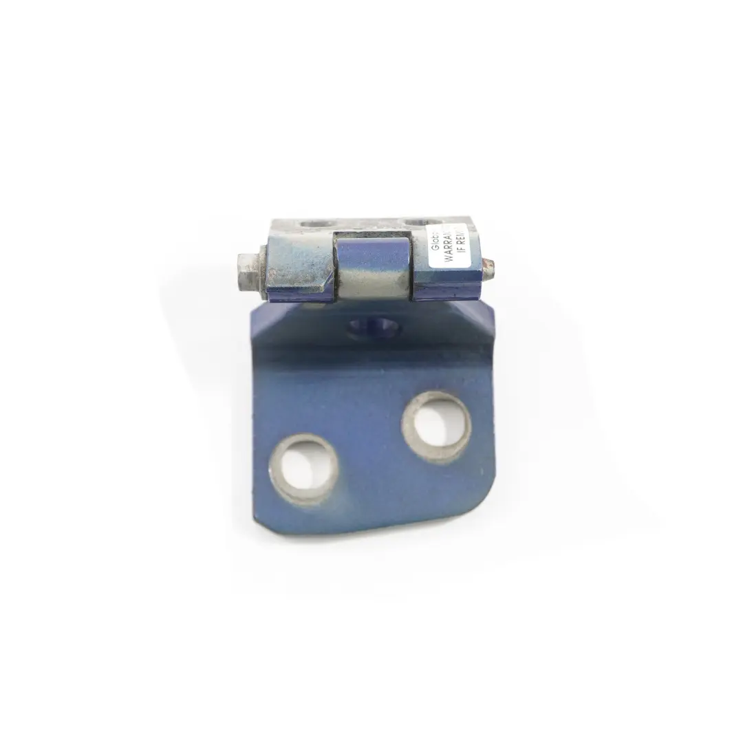 Bisagra Puerta Delantera Trasera Derecha Superior Montegoblau Azul para BMW X3 E83 con número de pieza 3422370 BMW X3 E83 Bisagra Puerta Delantera Trasera Derecha Superior Montegoblau Azul - SKU 3422370-MTB - Número de pieza 3422370