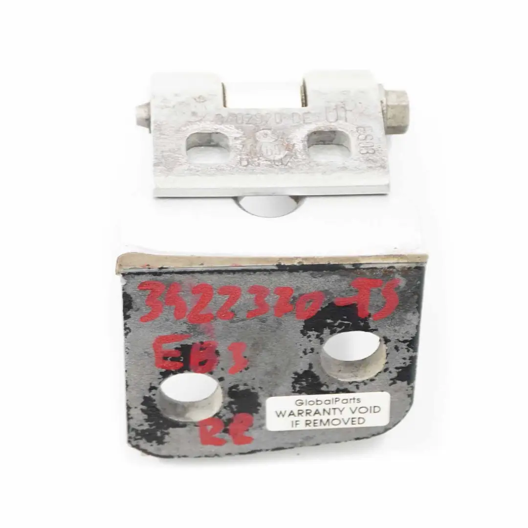 Door Hinge Front Rear Right Upper Top Titansilber Titan Silver - 354 to BMW X3 E83 with Part number 3422370 BMW X3 E83 Door Hinge Front Rear Right Upper Top Titansilber Titan Silver - 354 - SKU 3422370-TS - Part number 3422370