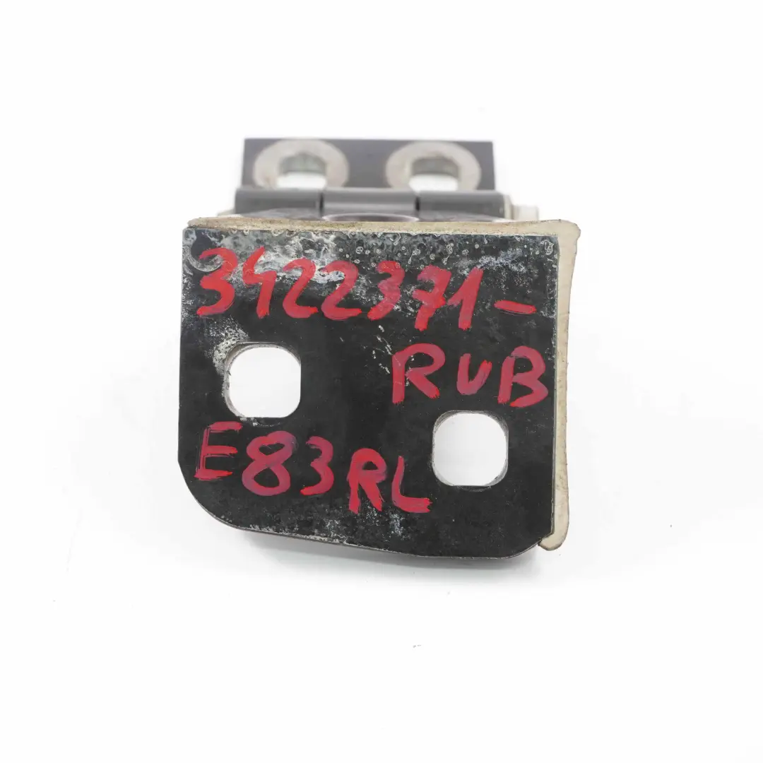 BMW X3 E83 Door Hinge Front Rear Left N/S Bottom Rubinschwarz Ruby Black - SKU 3422371-RUB - Part number 3402821