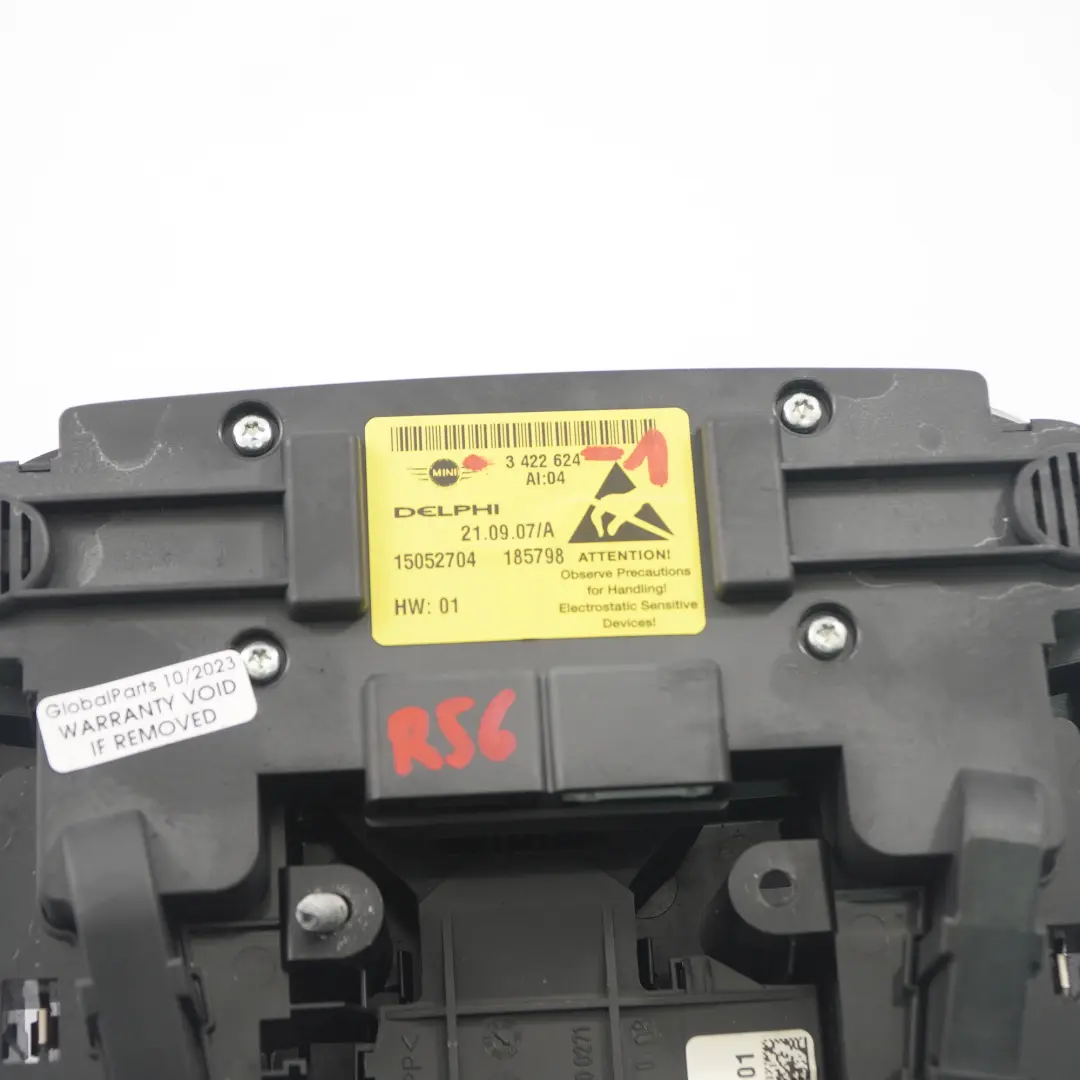 Mini R55 R56 R60 Pannello di controllo del tetto luce interna Sensore di allarme - SKU 3422624-1 - Numero di parte 3422624