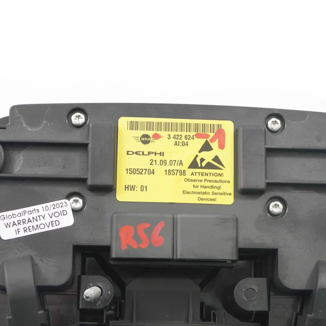 Mini R55 R56 R60 Pannello di controllo del tetto luce interna Sensore di allarme - SKU 3422624-1 - Numero di parte 3422624