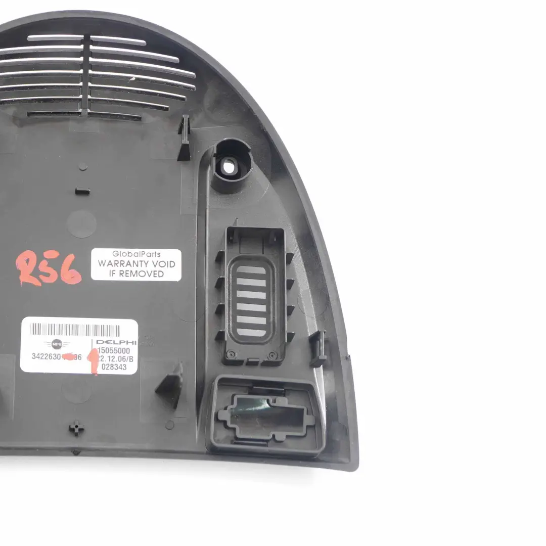 Blende Bedieneinheit Dach Schwarz für Mini R55 R56 R60 R61 mit Teilenummer 3422630 Mini R55 R56 R60 R61 Blende Bedieneinheit Dach Schwarz - SKU 3422630-1 - Teilenummer 3422630