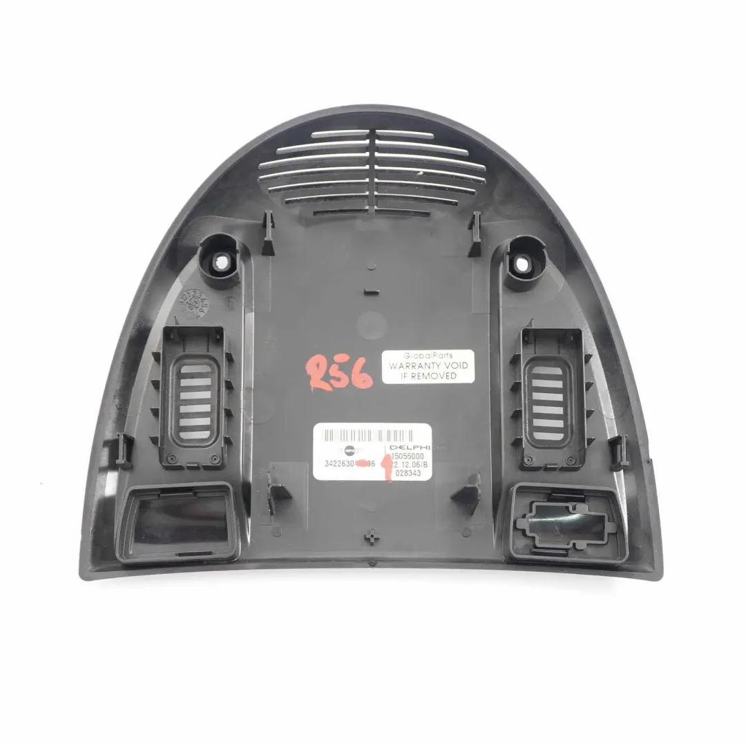 Roof Switch Trim Mini R55 R56 R60 R61 Control Panel Cover Black to with Part number 3422630 Roof Switch Trim Mini R55 R56 R60 R61 Control Panel Cover Black - SKU 3422630-1 - Part number 3422630