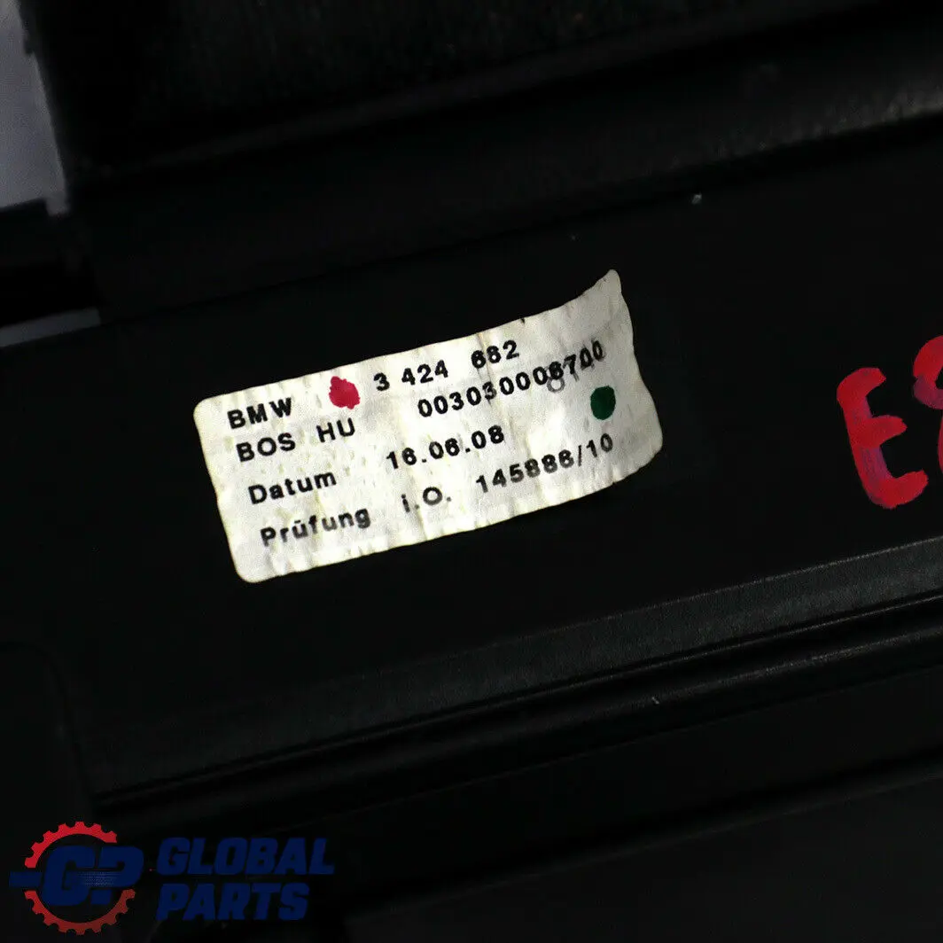 BMW X3 Reihe E83 Sichtschutzrollo Gepäckraum Anthrazit Schwarz - SKU 3424662 - Teilenummer 3424662