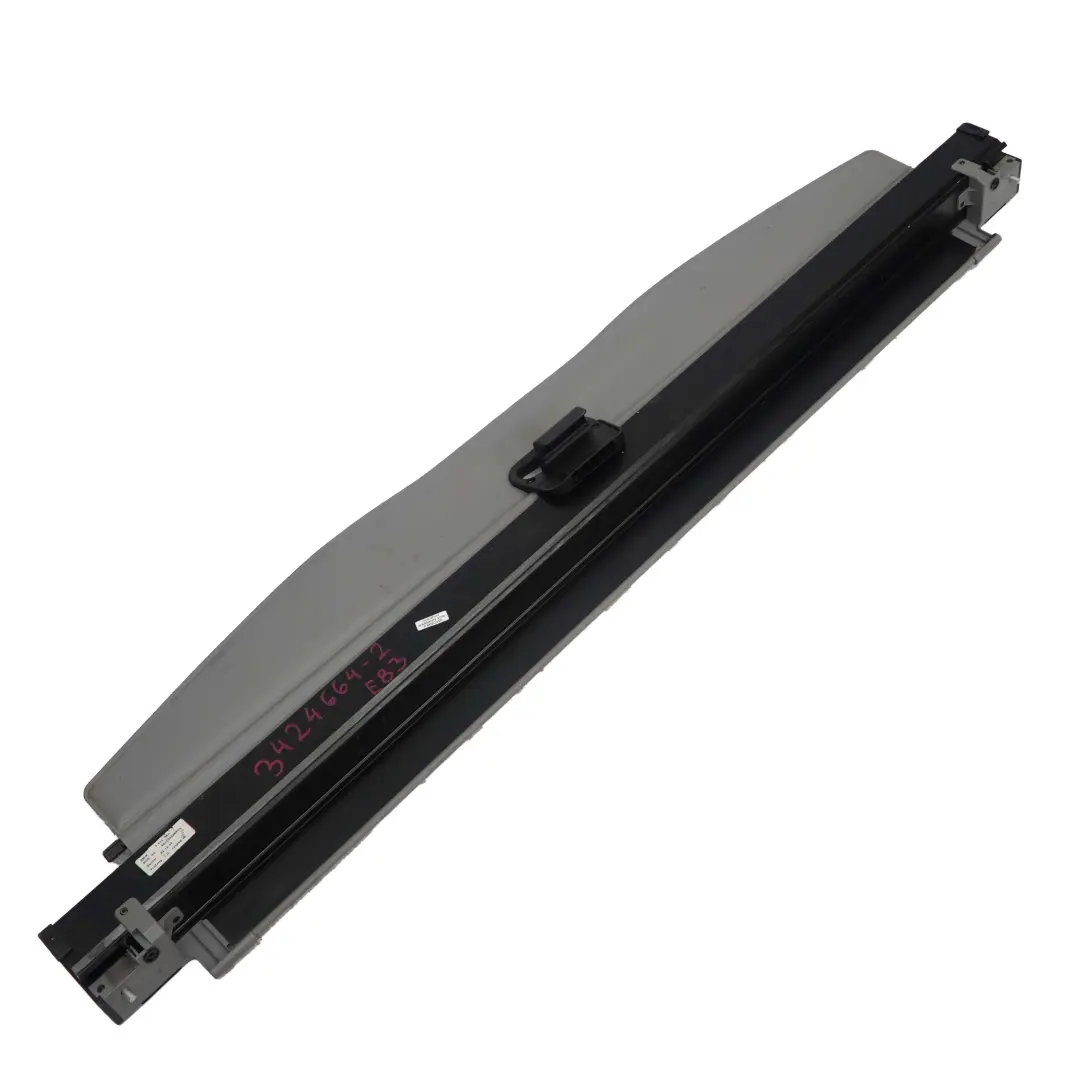 Cubierta maletero enrollable gris para BMW X3 E83 con número de pieza 3424664 BMW X3 E83 Cubierta maletero enrollable gris - SKU 3424664-2 - Número de pieza 3424664