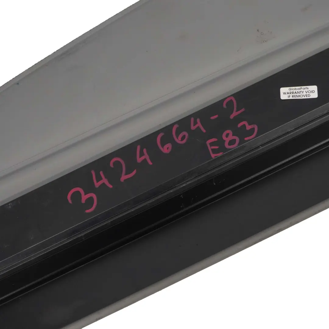 Reihe E83 Gepäckraum Kofferaum Sichtschutzrollo Rollo Grau für BMW X3 mit Teilenummer 3424664 BMW X3 Reihe E83 Gepäckraum Kofferaum Sichtschutzrollo Rollo Grau - SKU 3424664-2 - Teilenummer 3424664