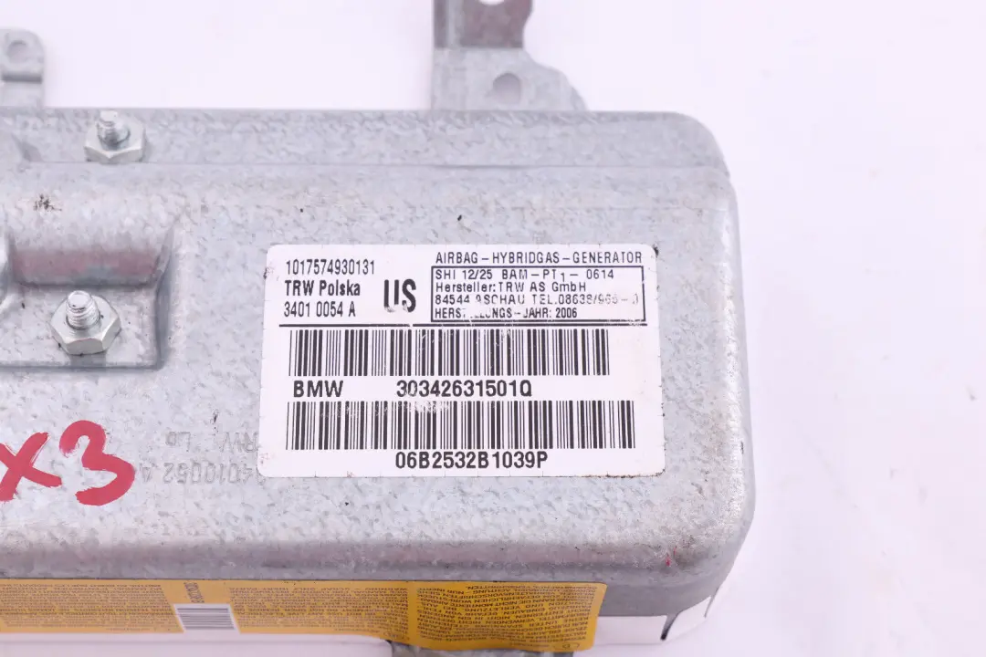 BMW X3 E83 LCI Module Air De Porte Avant Gauche Côté Passager - SKU 3426315 - Numéro de pièce 3426315