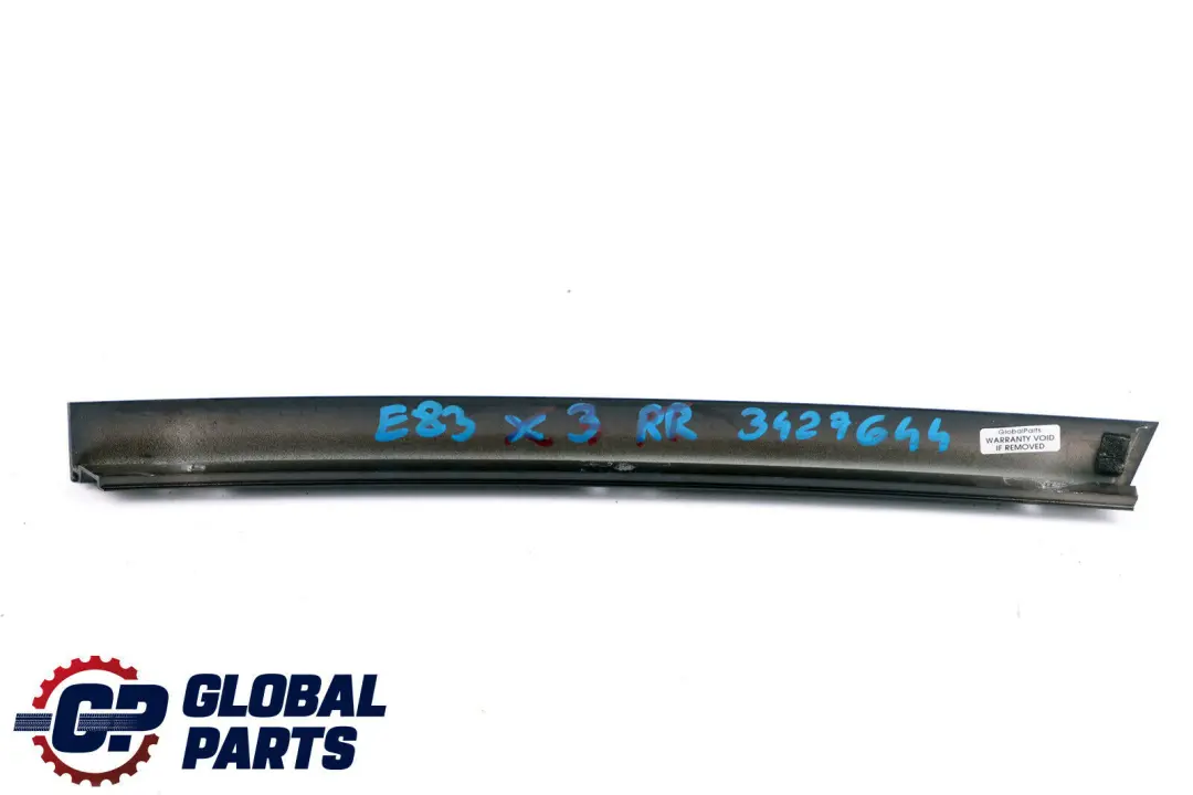 BMW X3 E83 LCI Apertura C Pilastro Portiera Posteriore Destra - SKU 3427644 - Numero di parte 51353427644